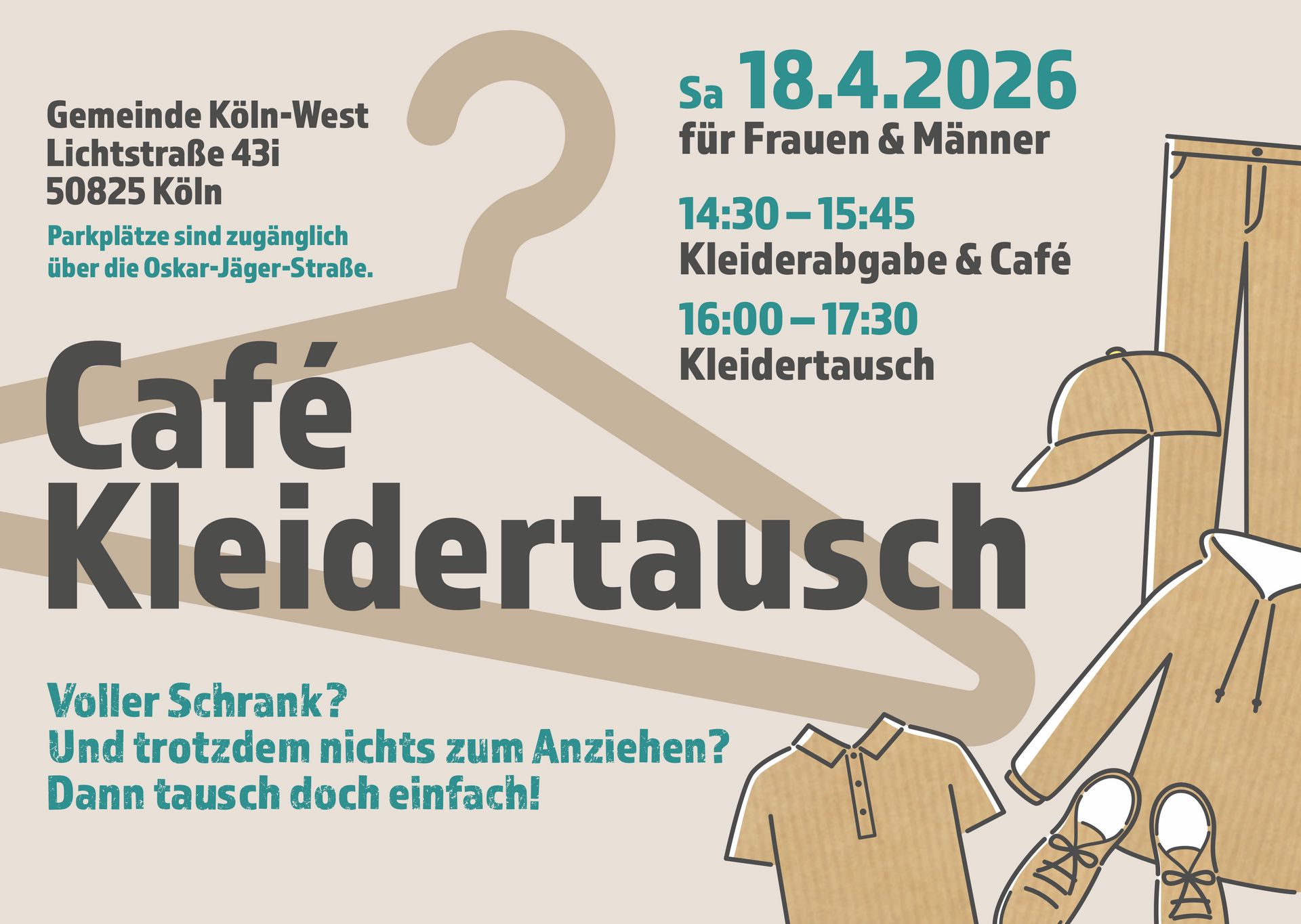 Download Infoflyer CaféKleidertausch